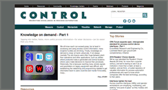 Desktop Screenshot of controlglobal.com